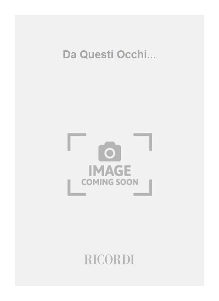 Da Questi Occhi...